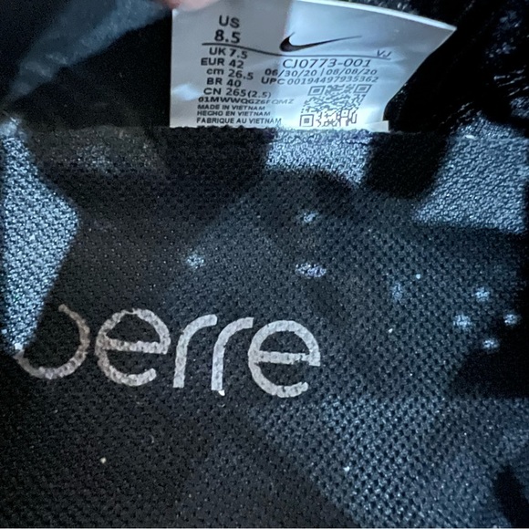 Nike Training SuperRep Go Size 8.5 Black Iron Grey Mens Sneakers Shoes - Picture 14 of 16